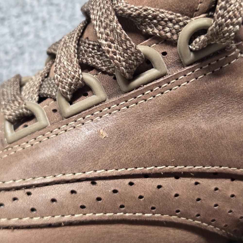 SAS Walk Easy Comfort Size 11 Brown Leather Walking Shoes Made in USA Orthopedic - Picture 7 of 14